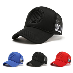 Trendy Brand Solid Color Tall Truck Hat