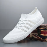 Summer Men's Shoes Breathable Deodorant Small White Shoes