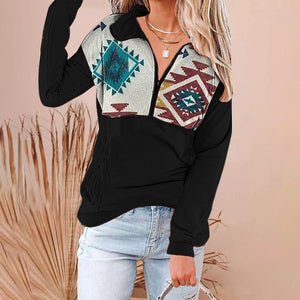 Zipper Fashion Plus Size Sweater Women's Jacket