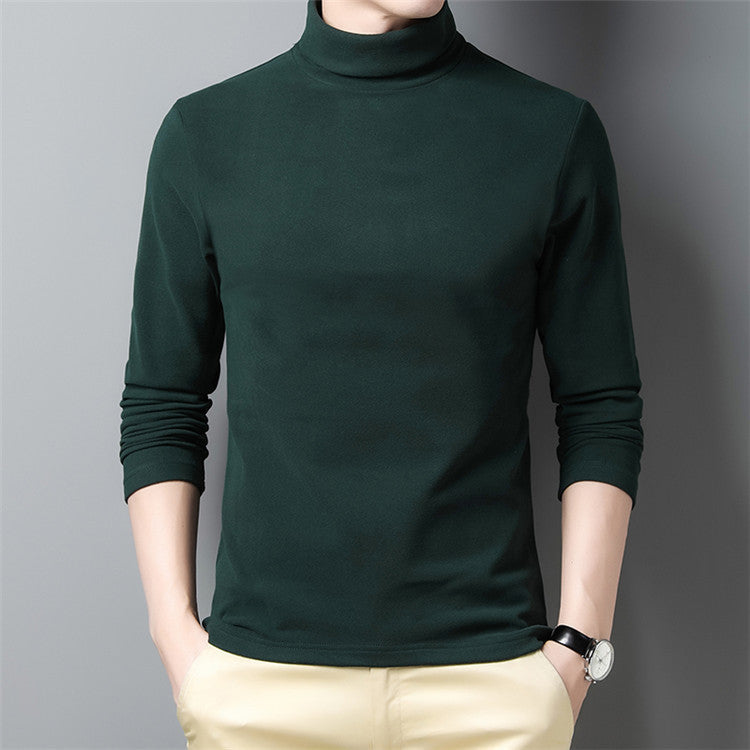 Double face cashmere fashion bottoming shirt