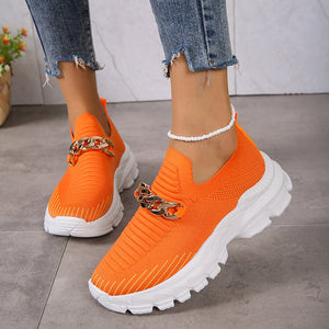 Fashion Mesh Shoes For Breathable Casual Soft Sole