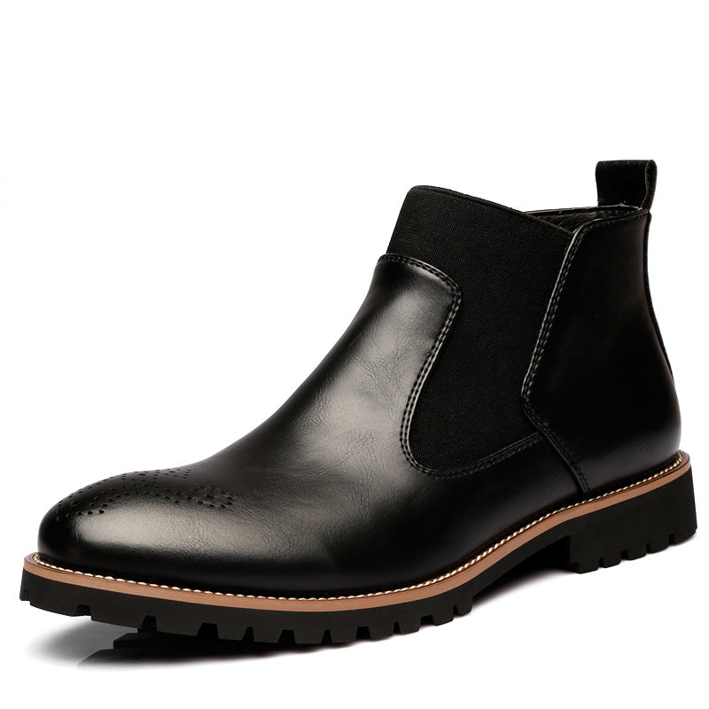 Brock Leather Boots Men Shoes