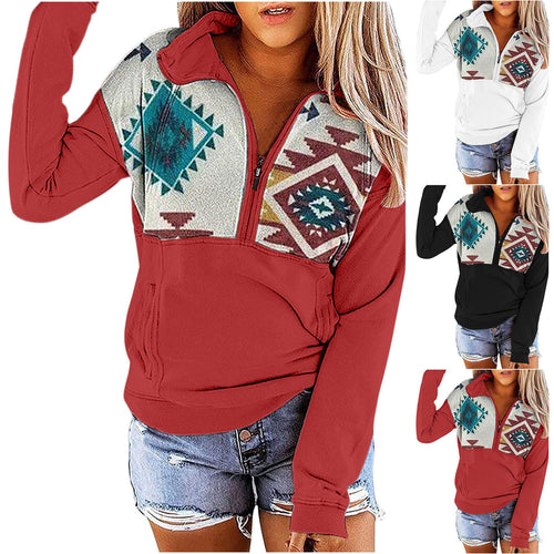 Zipper Fashion Plus Size Sweater Women's Jacket